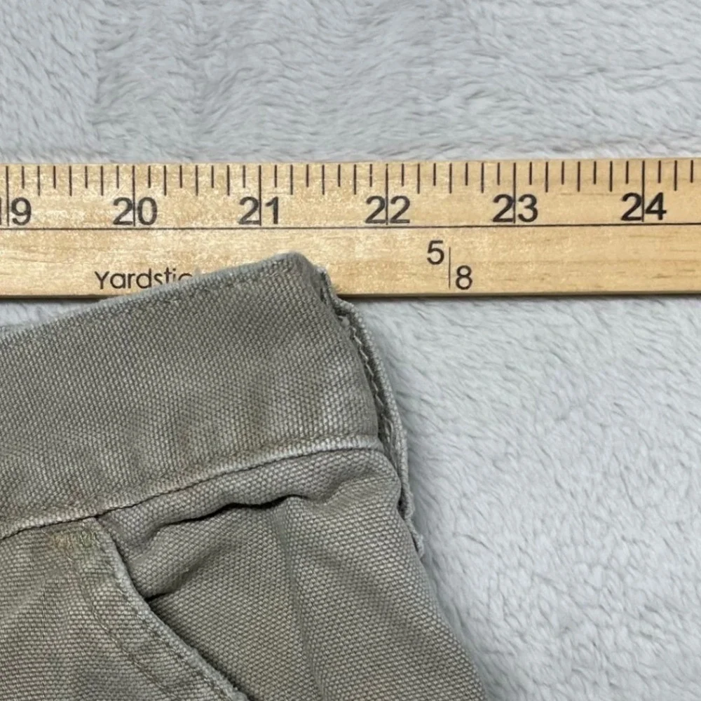 Carhartt B25 DES Canvas Work Shorts Mens 48 Tan Original Fit Utility Carpenter